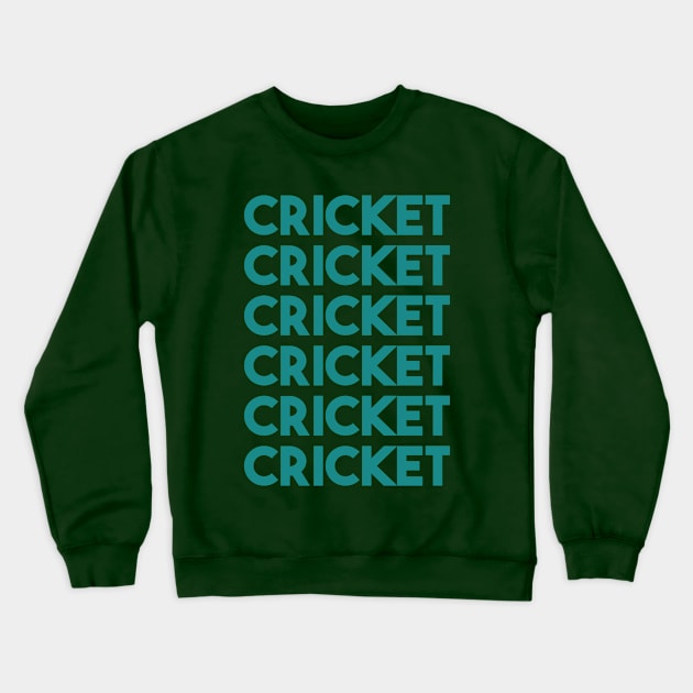 Cricket lover sports Crewneck Sweatshirt by carolphoto